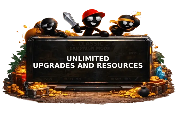 Unlimited Upgrades And Resources