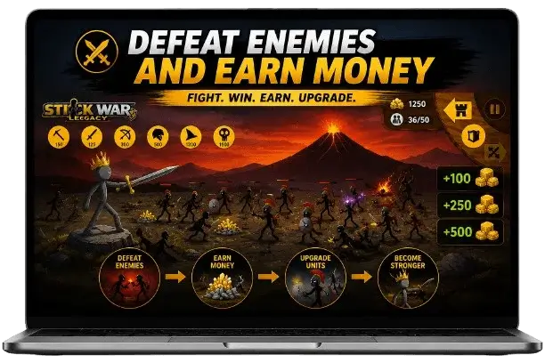 Defeat Enemies and Earn Money