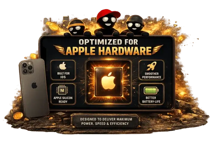 Optimized for Apple Hardware